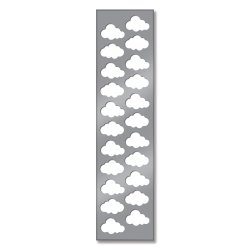 RUDE Beauty Stencils 5 PCs