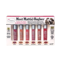 THE BALM Thebalm Meet Matte Hughes Set Of 6 Mini Long-Lasting Liquid Lipsticks 2