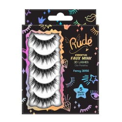 RUDE Essential Faux Mink 3D Lashes 5 Multi-Pack