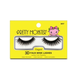 PRETTY MONSTER Elegant 3D Faux Mink Lashes