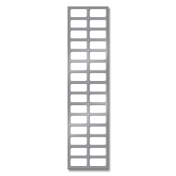 RUDE Beauty Stencils 5 PCs