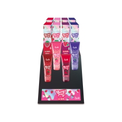 RUDE Berry Juicy Lip Balm Display Set, 32 PCs