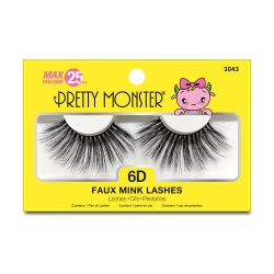 PRETTY MONSTER Max Volume 6D Faux Mink Lashes