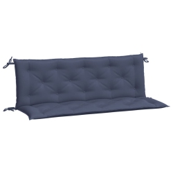 VIDAXL Garden Bench Cushions 2PCs 150X50X7Cm Oxford Fabric In Navy Blue