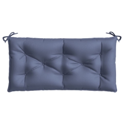 VIDAXL Garden Bench Cushion 100X50X7Cm Oxford Fabric In Navy Blue