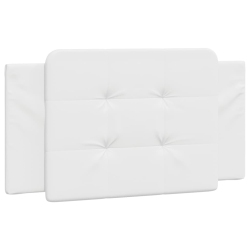 VIDAXL Headboard Cushion "zadar" 100 Cm Faux Leather In White