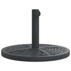 VIDAXL Parasol Base for Ø38 / 48 MM Poles 12 Kg Round