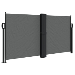 VIDAXL Retractable Side Awning Anthracite 120X1200 Cm