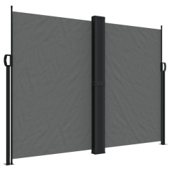 VIDAXL Retractable Side Awning Anthracite 180X1200 Cm