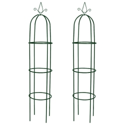 VIDAXL Garden Arch Tower 2 PCs