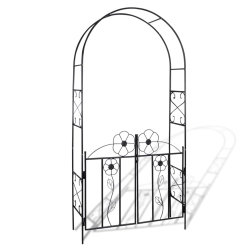 VIDAXL Garden Arch Door