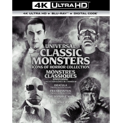 UNIVERSAL Classic Monsters Icons Of Horror Collection 4K