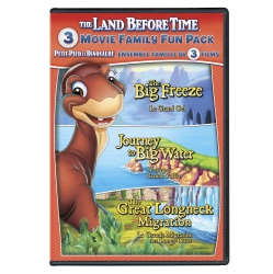 UNIVERSAL The Land Before Time 3-Movie Family Fun Pack [DVD]