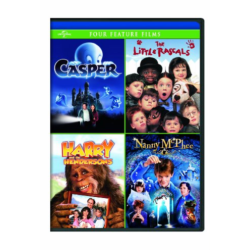 UNIVERSAL Casper / The Little Rascals / Harry And The Hendersons / Nanny Mcphee Four Feature Films [DVD]