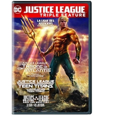 WARNER BROS. Justice League Vs. Teen Titans / Gods & Monsters / Throne Of Atlantis [DVD]
