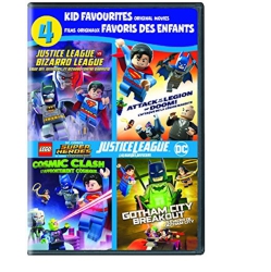 WARNER BROS. 4 Kid Favorites: Lego Dc Super Heroes [DVD]