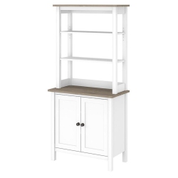 BUSH Furniture Mayfield 5 Shelf Bookcase With Doors