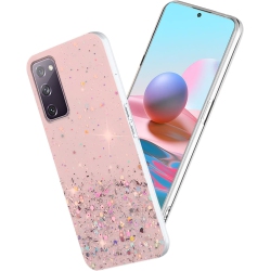 UNKNOWN Phone Case for Samsung S20 Fe 5G Case Clear Glitter Sparkle Silicone, Samsung Galaxy S20 Fe 5G Case Transparent