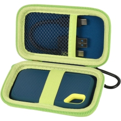 UNKNOWN Case Compatible With Sandisk 1Tb 2Tb 500GB Extreme Portable SSD, Fits for Sandisk Pro External Solid State Drive, Hard