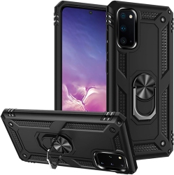 UNKNOWN Galaxy S20 Case/samsung S20 5G Phone Case, [Military Grade] [Metal Ring][Magnetic Support] Defender Heavy Duty
