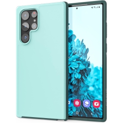 UNKNOWN Slim Guard for Galaxy S22 Ultra Case, Shockproof Case for Samsung Galaxy S22 Ultra, S22 Ultra 5G - Aqua