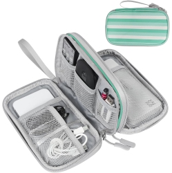 UNKNOWN Electronic Organizer, Travel Cable Organizer Bag Pouch Electronic Accessories Carry Case Portable Waterproof Double