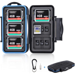 UNKNOWN 36 Slots Sd Card Case Micro Sd Card Case Cf Card Holder Memory Card Holder Storage for 18 Micro Sd Card, 12 Sd Sdxc