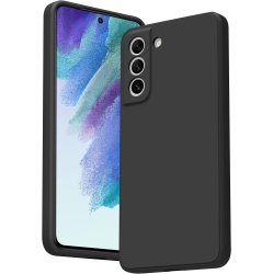 UNKNOWN for Samsung Galaxy S21 Fe 5G Case, Silky Touch Premium Soft Silicone Full-Body Protective Shockproof Case Cover