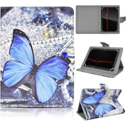 UNKNOWN Universal 10.1 Inch Tablet Case, 10 Inch Tablet Cover, Travel Portable Protective Folio Leather Stand Shell