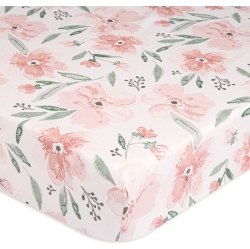 CRANE BABY Fitted Crib Sheet - Parker