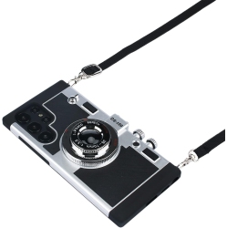 UNKNOWN Emily In Paris Phone Case for Samsung Galaxy S23 Ultra 5G 6.8 Inch Camera Case Vintage Cover Cute 3D Cool