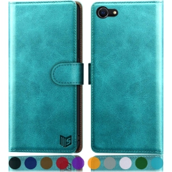 UNKNOWN for Iphone 7/8/se 2020/se 2022 4.7" Rfid Blocking Wallet Case Credit Card Holder, Flip Book Pu Leather Phone