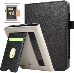 UNKNOWN Case for Kobo Clara 2E 6" 2022 Release, Hands-Free Stand Lightweight Folio Premium Pu Leather Protective Cover