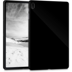 UNKNOWN Tpu Silicone Case Compatible With Samsung Galaxy Tab S7 Fe - Case Soft Flexible Shock Absorbent Cover - In Black