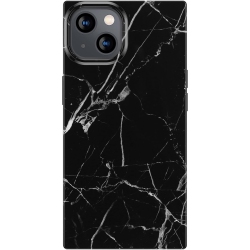UNKNOWN Square Case Compatible With Iphone 14 Plus - Slim, Glossy, Natural Patterns, Timeless Marble, Easy to Hold