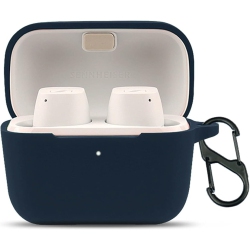 UNKNOWN Cover Case Replacement for Sennheiser Cx True Wireless Earbuds Wireless Earbuds Silicone Cover Protective Skin In Blue