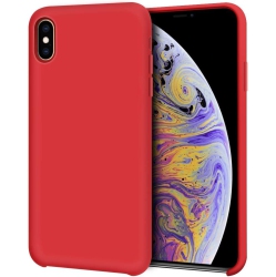 UNKNOWN Slim Silicone Fit Designed for Iphone Xs Max Case, Protective Soft Flexible Silicone Rubber Phone Case Designed