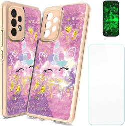 UNKNOWN Galaxy A54 5G Case Compatible With Samsung A54 5G Phone Case S546Vl Case Cover [With Tempered Glass Screen