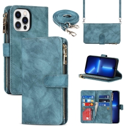 UNKNOWN Etui Coque Iphone 13 Pro Max Case, Iphone 13 Pro Max Wallet Case, Iphone 13 Pro Max Crossbody Phone Case