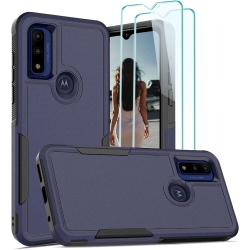 UNKNOWN for Moto G Power 2022 Case, Moto G Pure Case/moto G Play 2023 Phone Case With Screen Protectors, Heavy Duty