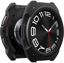 UNKNOWN Vault Compatible With Samsung Galaxy Watch 6 Classic Case 43MM (2023) - Matte In Black