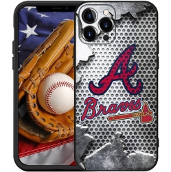 UNKNOWN for Atlanta Baseball Fans Case Cover Compatible With Iphone 13 Pro Max, Slim Fit Protective Back Case Shell Gift