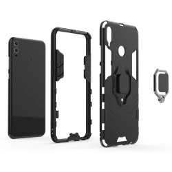 UNKNOWN for Huawei Honor 8X Case, Hybrid Heavy Duty Shockproof Armor Dual Layer Protection Defender Back Case Cover for Huawei