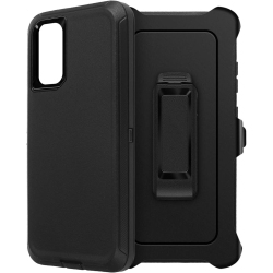 UNKNOWN for Galaxy S20 Belt-Clip Holster Case, Drop Protection Full Body Rugged Heavy Duty Case, Shockproof/drop/dust