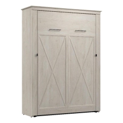 BESTAR CANADA Bestar Key West 63W Full Murphy Bed - Engineered Wood In In White