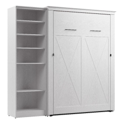 BESTAR CANADA Bestar Key West Full Murphy Bed With Closet Organizer (88W) - Engineered Wood