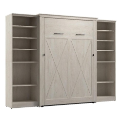 BESTAR CANADA Bestar Key West Full Murphy Bed With Closet Organizers (113W) - Engineered Wood