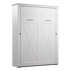 BESTAR CANADA Bestar Key West 69W Queen Murphy Bed - Engineered Wood In In White