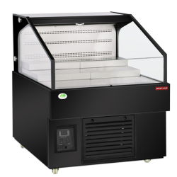 NEW AIR REF New Air Nom-36-Lsb Commercial 36″ Grab 'n Go Horizontal Open Merchandiser - Ideal for Restaurants, Cafés, Convenience Stores And