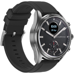 PININFARINA Sintesi Sport 44MM Smartwatch - Analogue Watch \w Sapphire Glass, Compass & Fitness Tracker for Heart Rate, Steps, Calories, & Sleep -